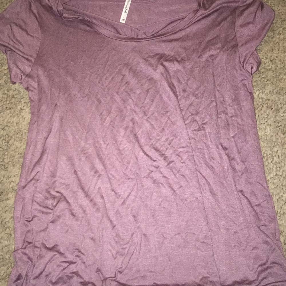 Purple Workout Tee